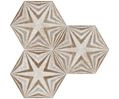 Fioranese Heritage Deco Exagona Texture_3 34,5x40