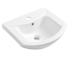 Aqualine Zero 45 Keramické Umyvadlo Nábytkové 45,5x40cm, Bílá
