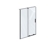 Sprchové dveře Roll RODP2 - RODP2 140, černá+transparent X08VM0300Z1