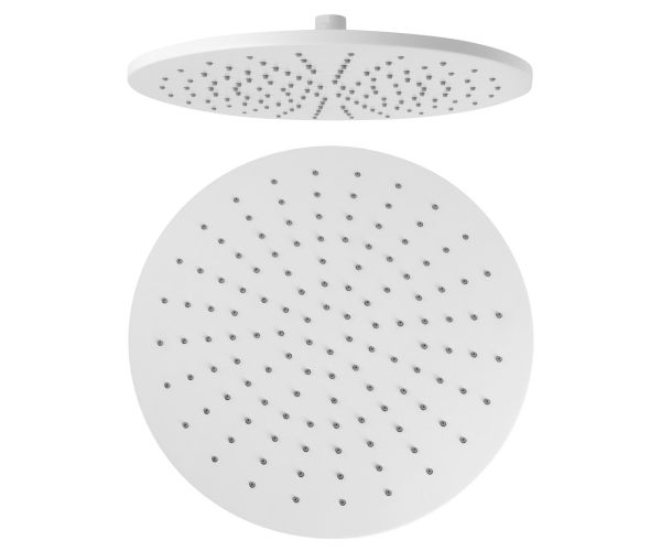 Sapho Hlavová Sprcha, Průměr 300mm, Bílá Mat