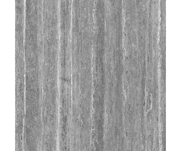 Dlažba jako travertin Mirage Elysian EY08 Travertino Dark 80x80 SP Rett. - šedá