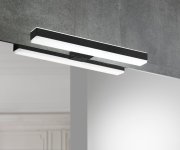 Sapho Veronica 2 Led Svítidlo, 8 W, 300x25x83 Mm, Ip44, černá