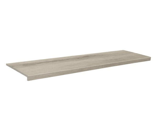 Schodovka jako dřevo APE Alabama Peldano Recto C1 Artico 33x120 Rett. - šedá