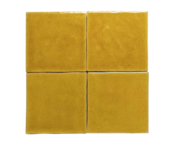 Retro obklad Cevica Zelij Special Antic Amarillo 10×10 - žlutá