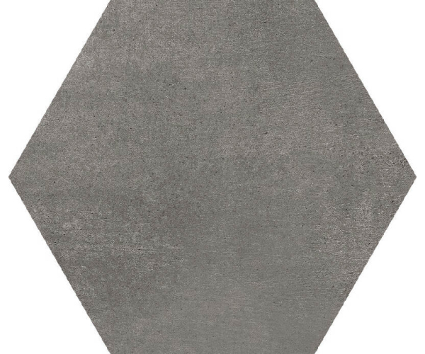 Dlažba jako beton APE Work Hexa B Coal 21x18,2 - šedá