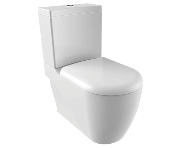 Creavit Grande Wc Kombi Xl, Spodní/zadní Odpad, Bílá
