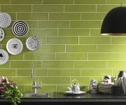 Retro obklad Tonalite Paintboard Verde 10x40 - zelená