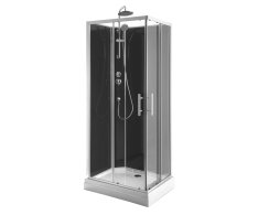 Aqualine Granvik Obdélníkový Sprchový Box 700x900x2180mm, čiré Sklo