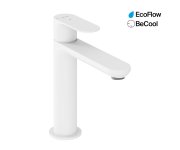 Umyvadlová stojánková baterie Eleganta BeCool EL 012.01 - EL 012.11WV Umyvadlová stojánková baterie BeCool 170 mm bez výpusti, White Velvet X070410