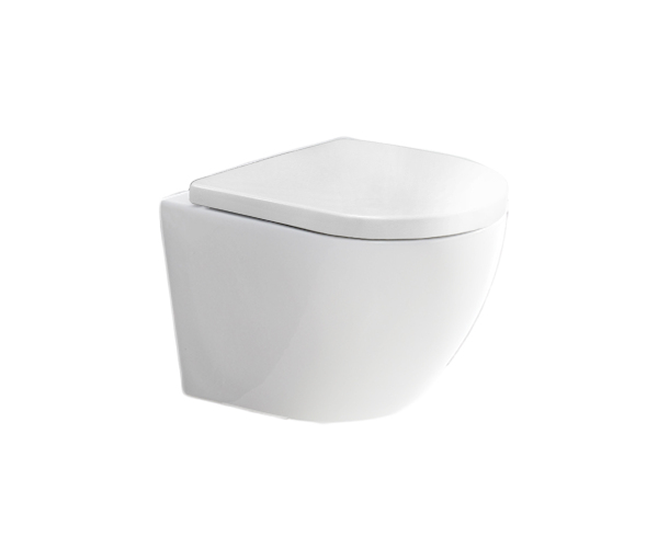 Mereo Wc Závěsné Kapotované, Rimless, 490x370x360, Keramické, Vč. Sedátka Css126