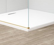 Polysan Esca Přetoková Lišta 1200mm, Zlato Mat