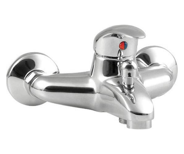 Aqualine Kasiopea Nástěnná Vanová Baterie, Chrom