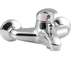 Aqualine Kasiopea Nástěnná Vanová Baterie, Chrom