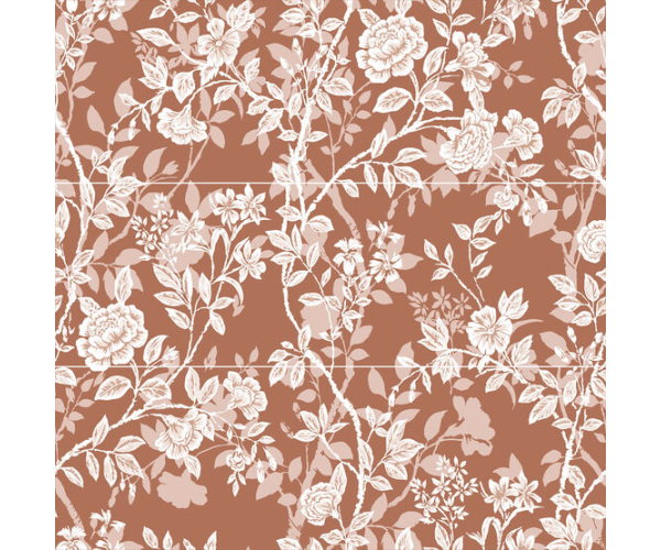 Obklad jako beton APE Colorful Decor Set (3) Viviane Rouge 30X90