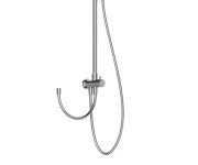 Sprchový sloup posuvný DS 090.00 - DS 090.00CR Sprchový sloup bez baterie, posuvný, se sprchovým setem, chrom X07P232