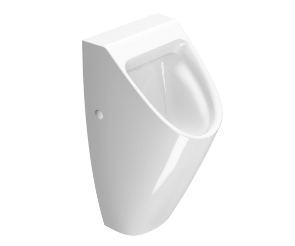 Gsi Community Urinál Se Zakrytým Přívodem Vody, Rimless, 31x65cm, Bílá Extraglaze