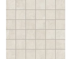 Impronta Concrete White Mosaico 30x30 Matt.