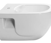 Sapho Brilla Bidet Závěsný, 35,5x53 Cm, Bílá
