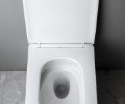 Sapho Porto Závěsná Wc Mísa, Vortex Rimless, 35,5x52cm, Bílá
