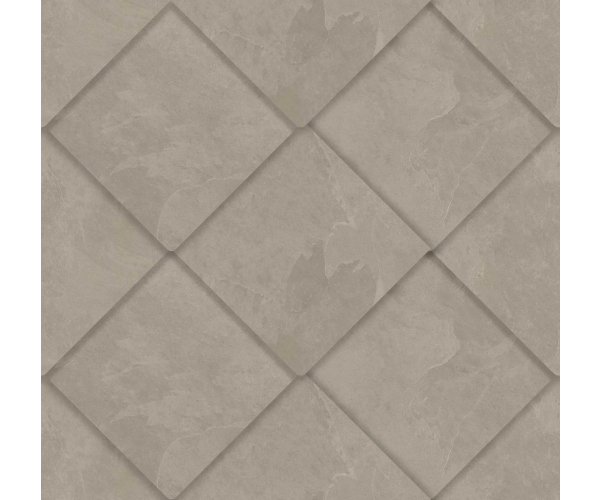 Obklad jako kámen Caesar SLAB2 Ash Skin 30x30 Matt. - šedá