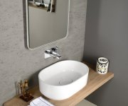 Sapho Float Zrcadlo S Led Podsvícením 60x80cm, Bílá