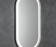 Sapho Nyx Oválné Zrcadlo S Led Osvětlením 45x90cm