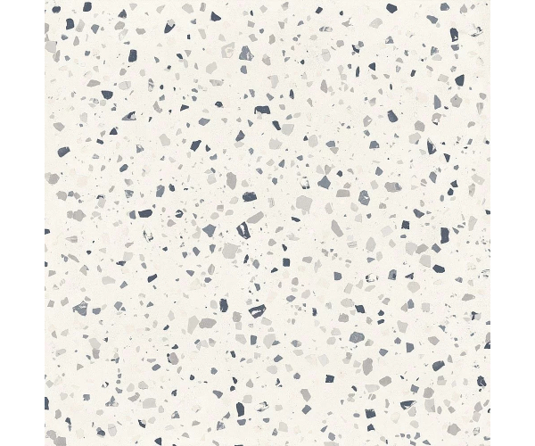 Dlažba jako terrazzo Sant Agostino Deconcrete De-Medium White 60x60