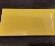 Žlutý obklad Deceram Emporio Yellow 7,5x15 (skladem)