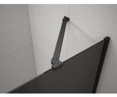 Polysan Esca Rohová Vzpěra 900mm, černá Mat