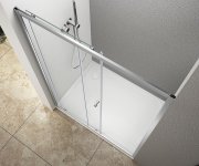 Aqualine Ugga Posuvné Sprchové Dveře 1100mm, čiré Sklo