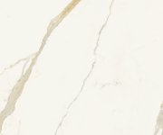 Dlažba jako mramor Marca Corona Scultorea Calacatta Oro Fino 120x278 Luc. Rett. - béžová
