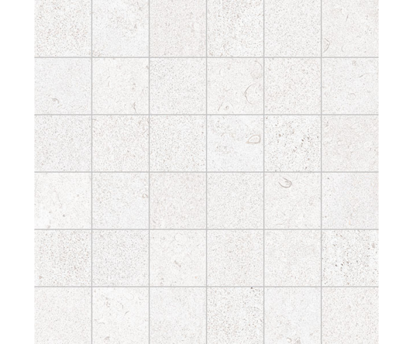 Mozaika jako kámen EdimaxAstor Feel White Mosaico 30x30 Rett. (5x5) - bílá