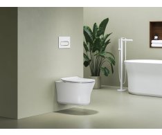 WC Ypsilon RimOff - WC Ypsilon RimOff závěsný, bílá