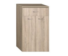 Aqualine Zoja/keramia Fresh Skříňka Spodní Se Zásuvkou 50x78x29cm, Dub Platin