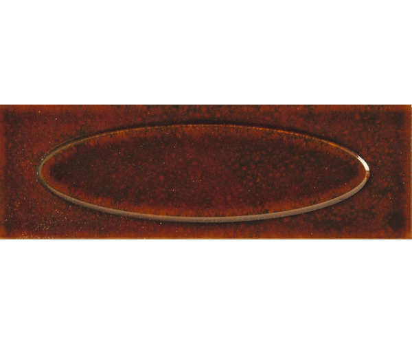 Retro obklad Ape Genuine Capella Garnet 6,5x20 - hnědá