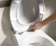 Sapho Adina Wc Sedátko, Soft Close, Easy Take, Bílá