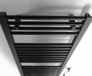 Aqualine Direct-e Elektrické Otopné Těleso Rovné 450x960 Mm, 300 W, černá