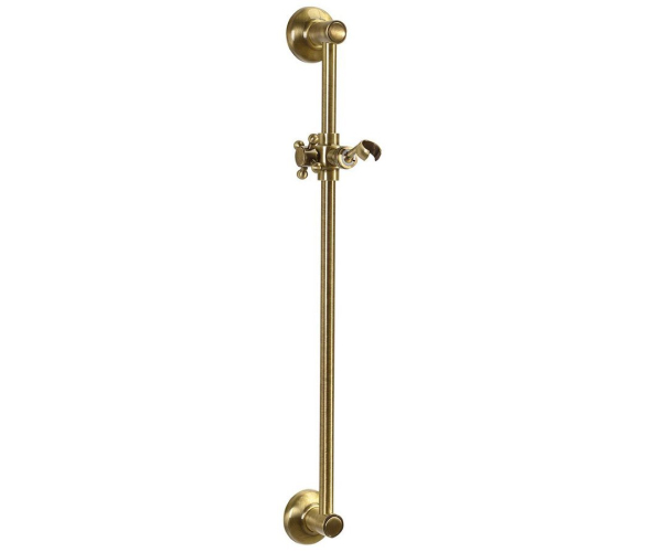 Sapho Antea Sprchová Tyč, Posuvný Držák, Kulatá, 670mm, Bronz