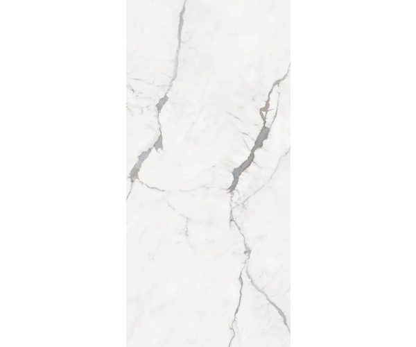 Dlažba jako kámen Pastorelli SU Sunshine Calacatta White 120x260 Shine Rett. - bílá