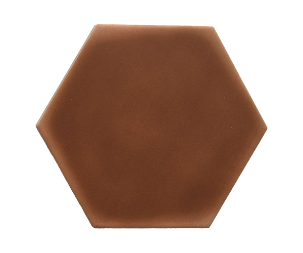 Dlažba Deceram Palma Terracota HEX 14x16 - cihlová (skladem)