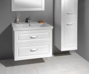 Aqualine Favolo Umyvadlová Skříňka 86,5x60x44,6cm, Bílá Mat
