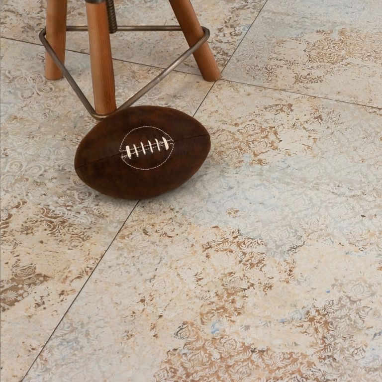 Realizace Detai na luxusní dlažbu v interiéru ze série Aparici Carpet.