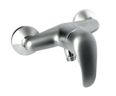 Sprchová Stěnová Baterie Bez Příslušenství, Rozteč 150 Mm, Klik-klak - Satén - Perla