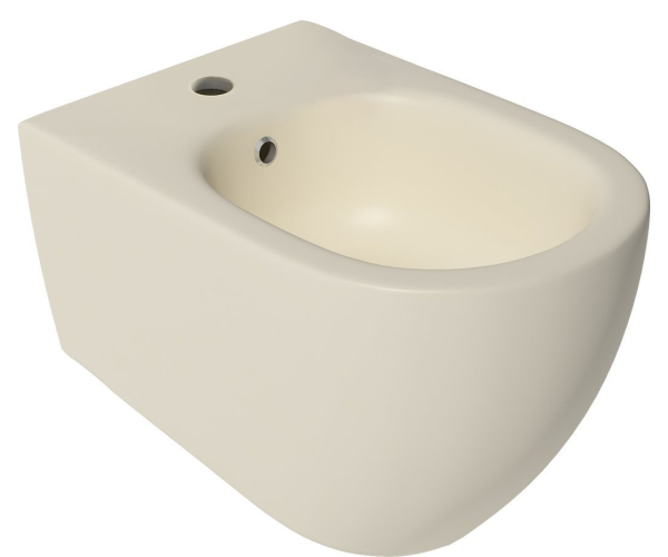 Isvea Infinity Bidet Závěsný, 36,5x53cm, Ivory