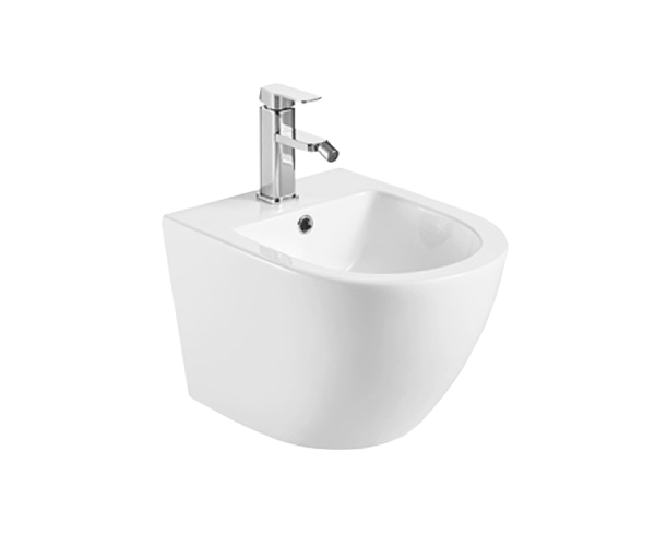 Mereo Bidet Závěsný Kapotovaný, 495x365x330, Keramický, Bílý