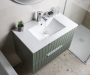 Sapho Cirasa Strip Umyvadlová Skříňka 69,8x52x46cm, Verde