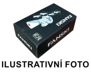 Rohový Ventil M1/2 X M3/8 Sítko, S Keramickou Kartuší, Modrý - Fanski FA2760-AP008-S