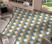 Dlažba Codicer Basic Hex 25 Dandelion 22x25 - žlutá