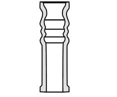 Tonalite Diamante Sguscio Interno Battiscopa Bordeaux 5x12 Luc.