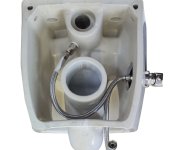 Isvea Sentimenti Cleanwash Závěsná Wc Mísa, Integrovaný Ventil A Bidet. Sprška, Rimless, 36x53cm, Bílá
